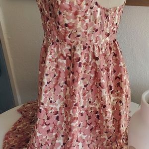 Fossil Ellery Pink Print Dress 💕